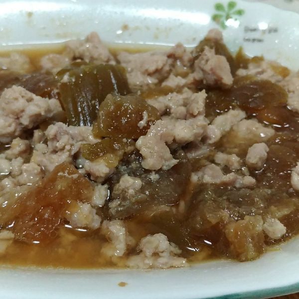 蔭瓜蒸肉：蘇琇琇 一起做