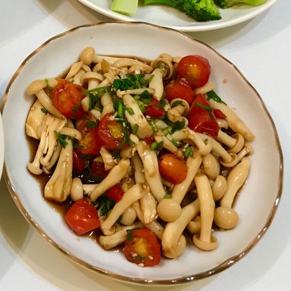 涼拌雙菇：Joanna Yu 一起做