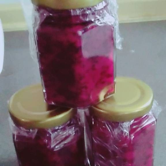 手工自製火龍果果醬【純天然無添加物】 : Sola Fion一起做