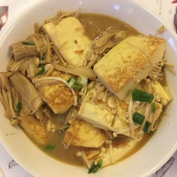紅燒豆腐金針菇 : 一玲一起做