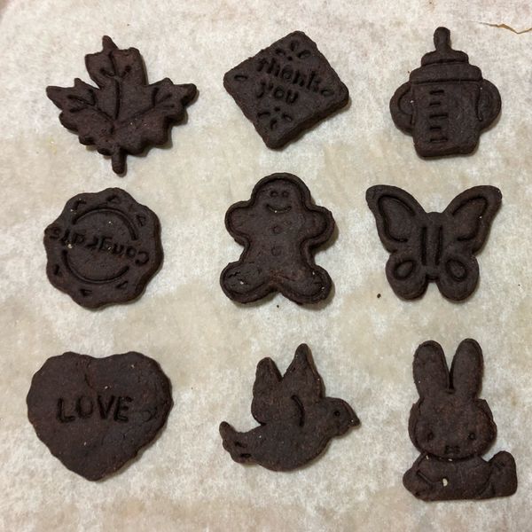 香濃巧克力壓模造型餅乾 : Seiei Lin一起做