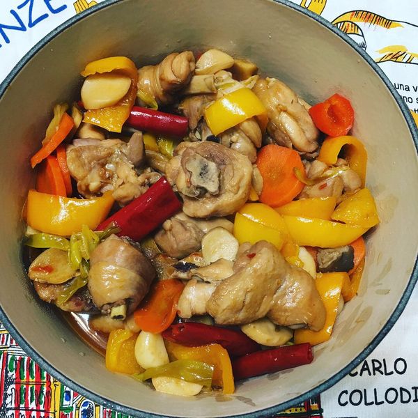 花雕雞鍋 : yibaby一起做