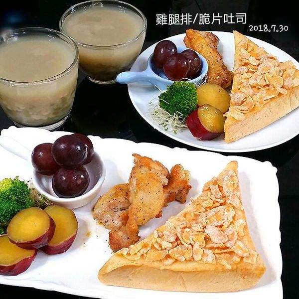 義式香草雞腿排：伊的親子早餐日記 一起做