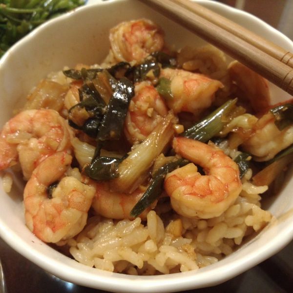 ♫【翻版火燒蝦仁飯】--美魔女Jolyn:Juiting Hsu 一起做