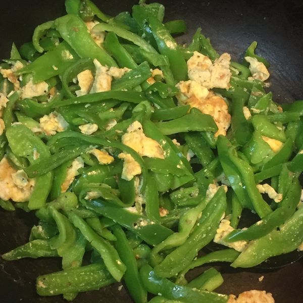 青椒炒蛋🥚 : 劉貝一起做