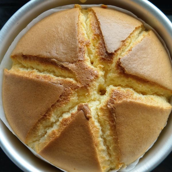 原味戚風蛋糕 : 曹霿霿一起做