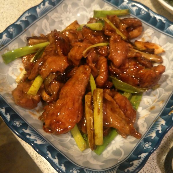 豬肉軟嫩的秘訣：蔥爆豬肉 : Faye Lin一起做