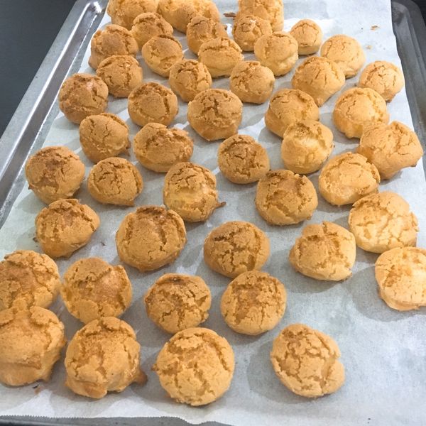 脆皮小泡芙 不失敗重點歸納 : Abbie一起做