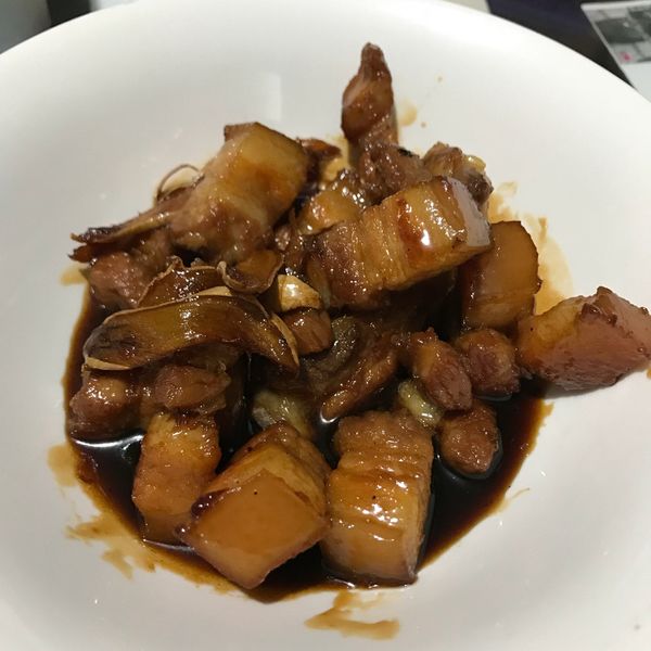 【粉豬兒】醬燒五花肉 : 小錐一起做