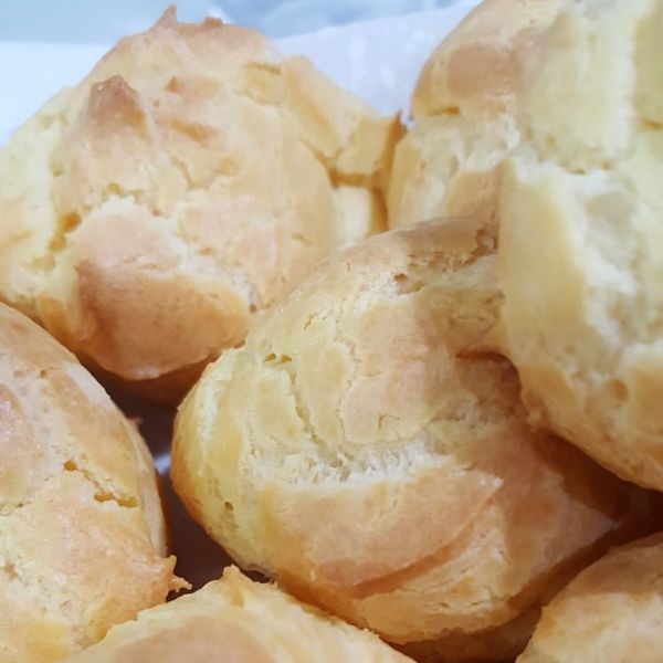 簡易鮮奶油泡芙 : bulgarskarose 一起做