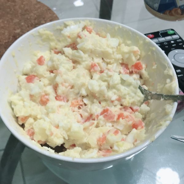 馬鈴薯蛋沙拉🥗 : 雪中送糖一起做