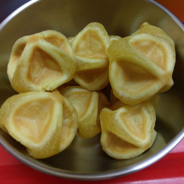 Vitantonio鬆餅機：Q軟地瓜球 : 李珞歆一起做