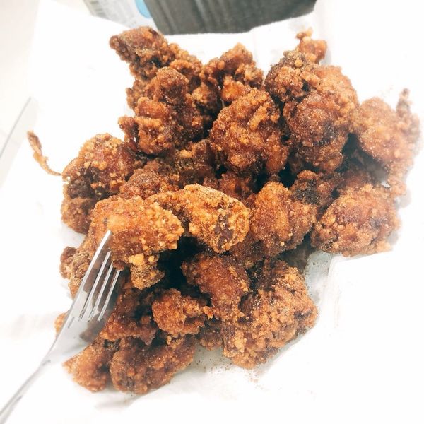 家鄉味鹽酥雞 : 粉雨一起做