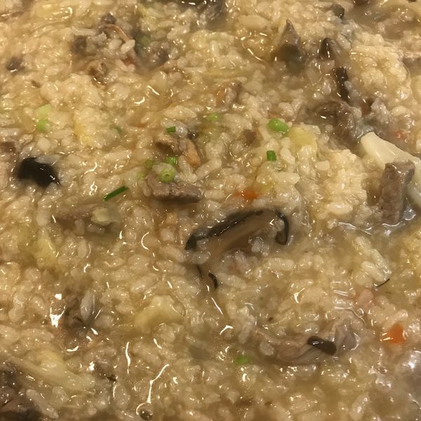 高麗菜鹹粥：Renée Lin 一起做