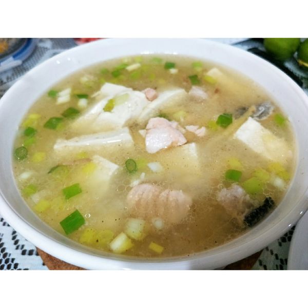鮭魚豆腐味噌湯 : Joanne Chin一起做
