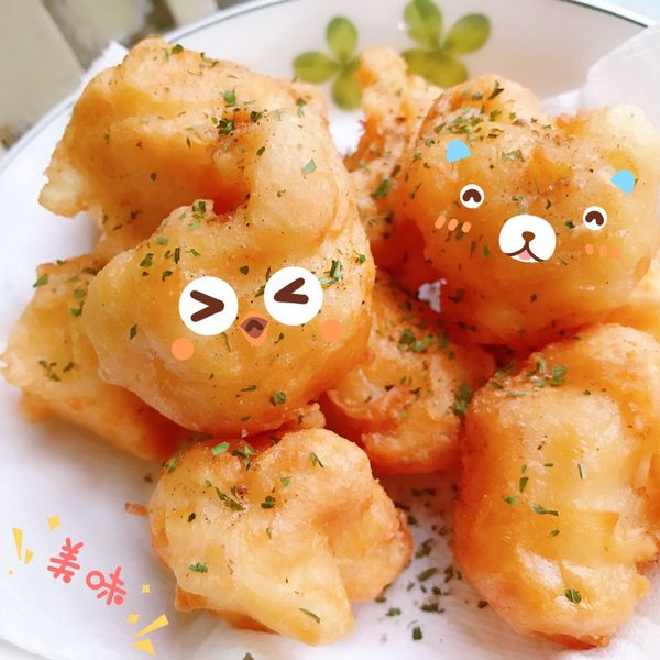 香炸花枝丸：秀秀 一起做