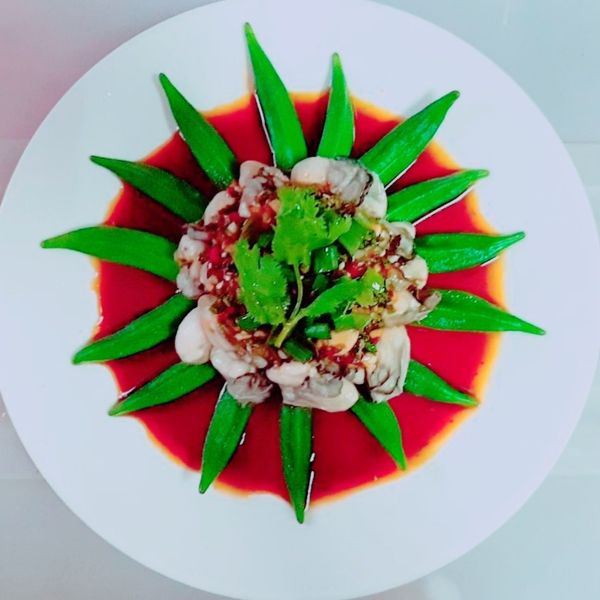鮮蚵秋葵~莎媽五心級料理 : 林盈盈一起做