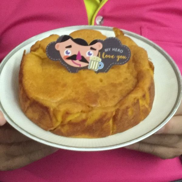 南瓜布丁蛋糕（簡單低脂低糖版） : Wen Ru Shiu一起做