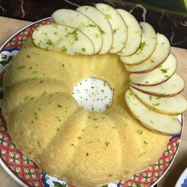 檸檬戚風蛋糕：藍天 一起做