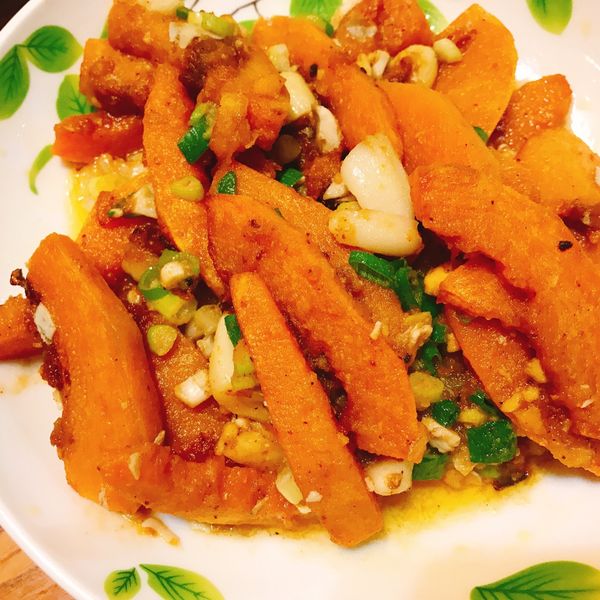 金沙南瓜條 : 陳和蘭一起做