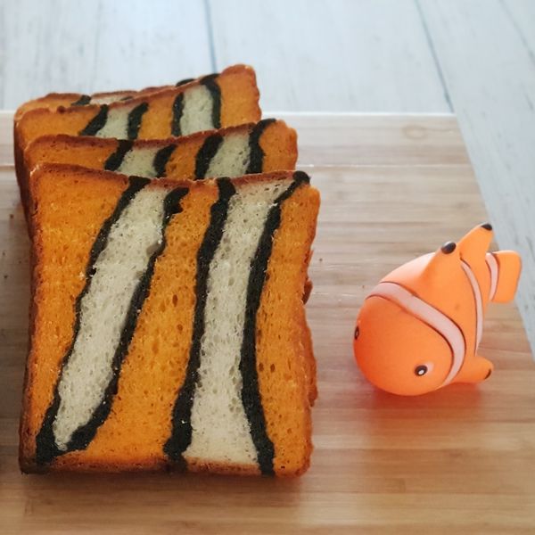 小丑魚吐司【麥典實作工坊麵包專用粉】 : 🍰Elaine kitchen一起做