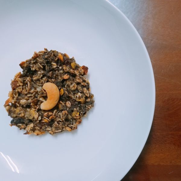 香蕉燕麥餅乾 : Nina Yeh一起做