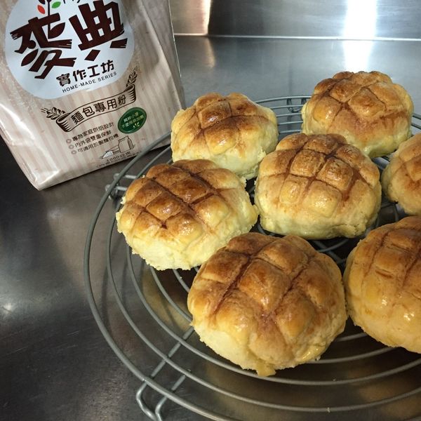 菠蘿麵包【麥典實作工坊麵包專用粉】 : Alice一起做