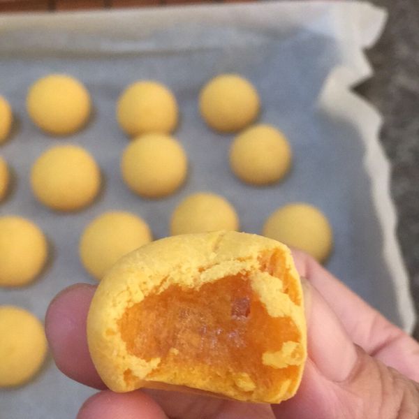 QQ 健康的烤地瓜球 : 廖翊蓁一起做