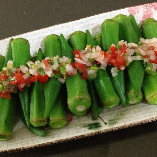 【厚生廚房】涼拌秋葵番茄丁 : Yi-Ting  Lin一起做