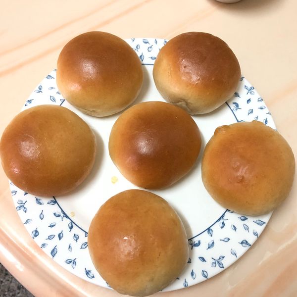 抹茶煉乳餐包 : 粉圓萌萌一起做