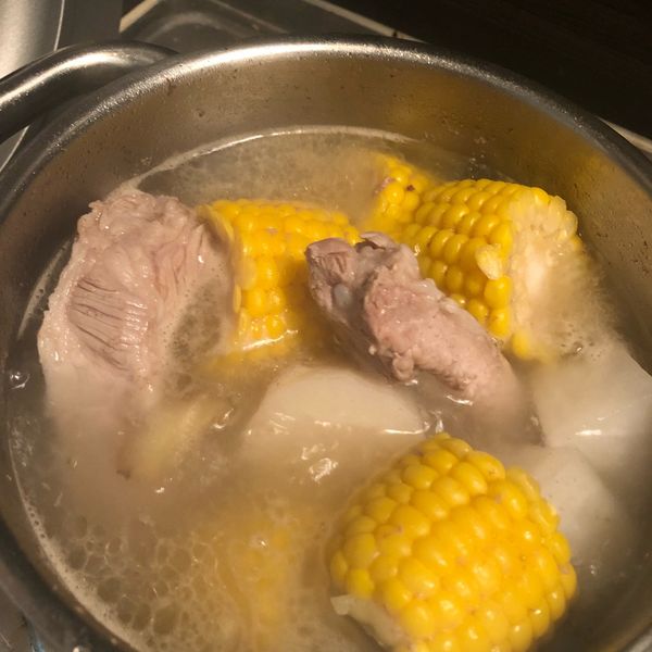 蘿蔔排骨蛤蜊湯❤️（電鍋版） : Minminmin Chu一起做