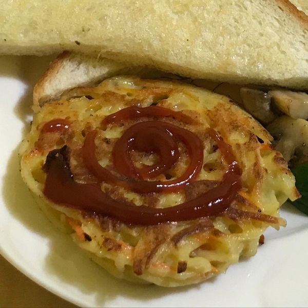 酥脆馬鈴薯餅：Ariel Hong 一起做