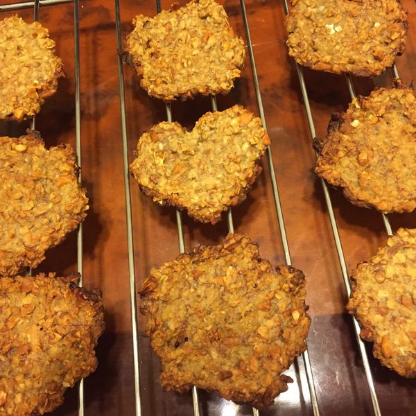 香蕉燕麥餅乾 : Missqq一起做