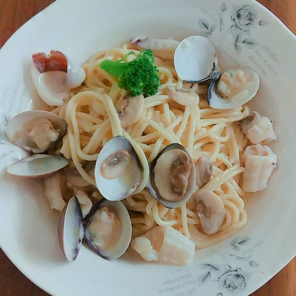 白醬蛤蜊義大利麵：風間飛鳥 一起做