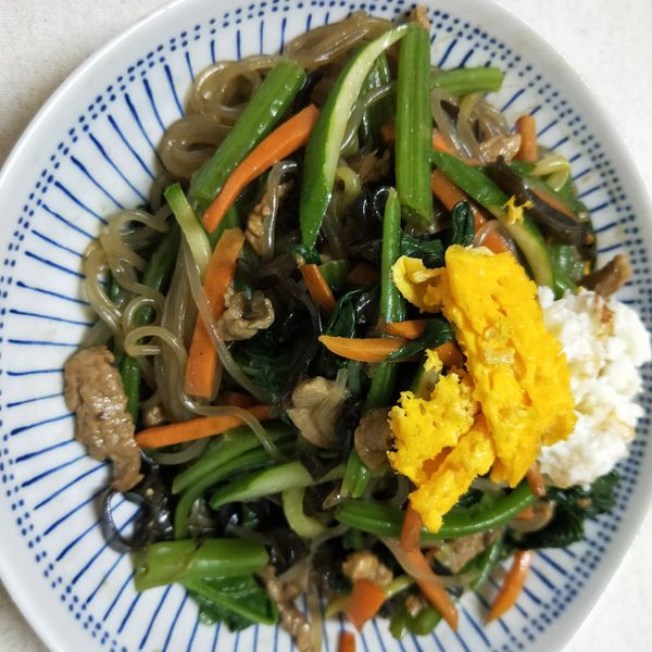 [韓式] 韓國雜菜正統做法 : Kai  Kai一起做