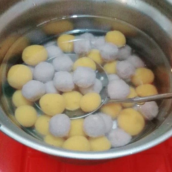 九份芋圓地瓜圓DIY~附影片教學 : 彭碰碰一起做