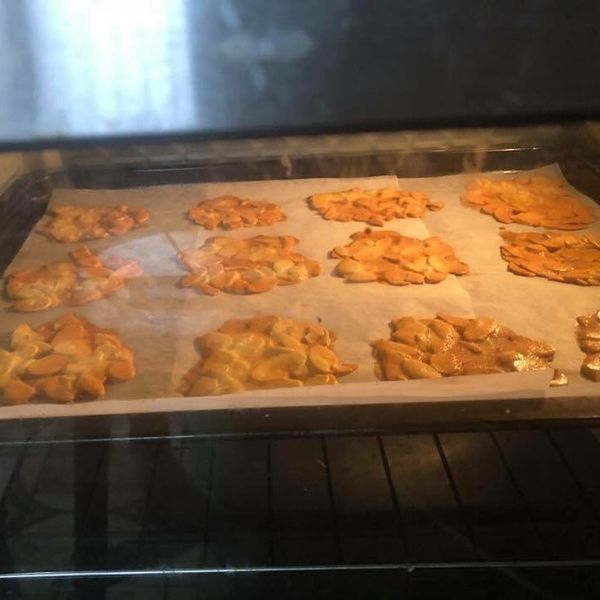 杏仁薄脆片 : A.一起做