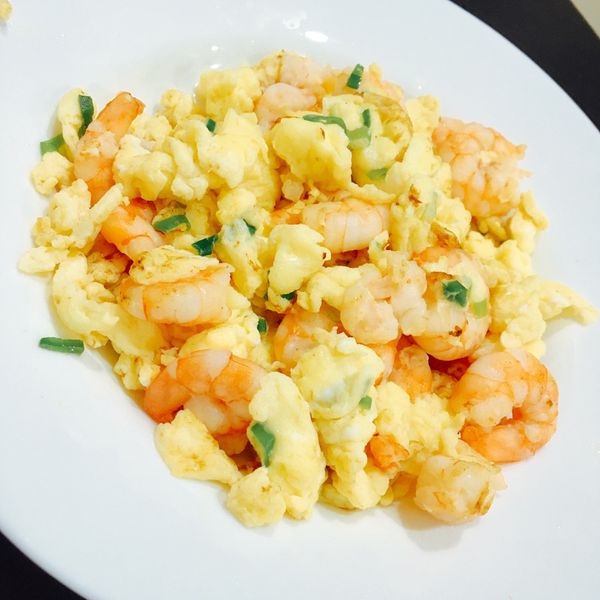 蝦仁炒蛋 : Ash Hsu一起做