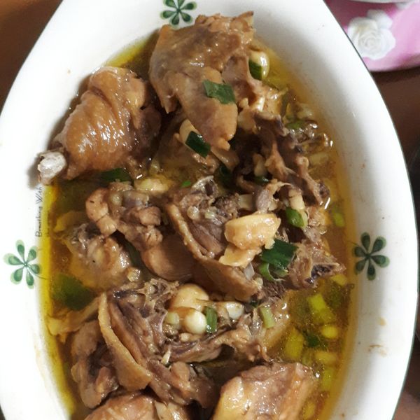 蒜頭蒸雞❤️ : Huang  Alia一起做