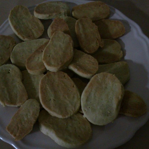 Olivia♥抹茶餅乾：Cai Jing-yu 一起做