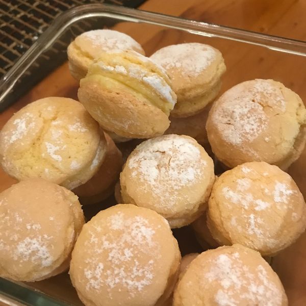 牛粒（台式馬卡龍） : 小小一起做