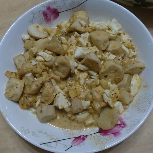 鹹蛋杏鮑菇 : 李減兒一起做