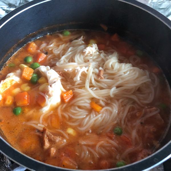 罐頭美食 - 蕃茄鯖魚麵:✨睿寶媽咪✨ 一起做