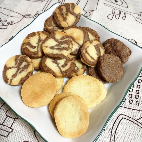 原味奶油餅乾 : show1010一起做