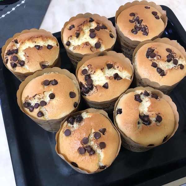 杯子蛋糕新手食譜 💖只要兩種食材 : 卡蘿一起做