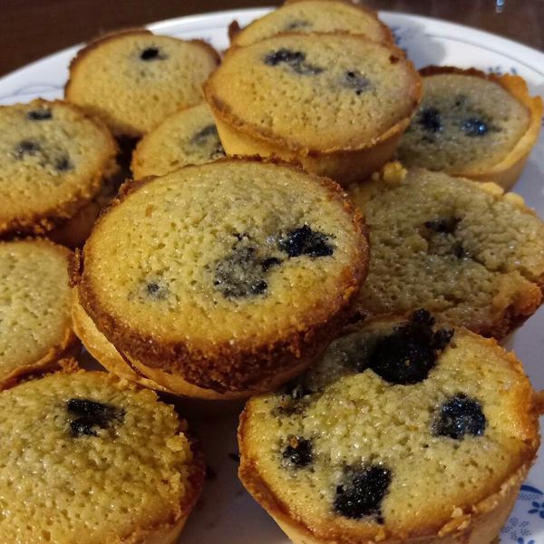 藍莓塔 : Shan一起做