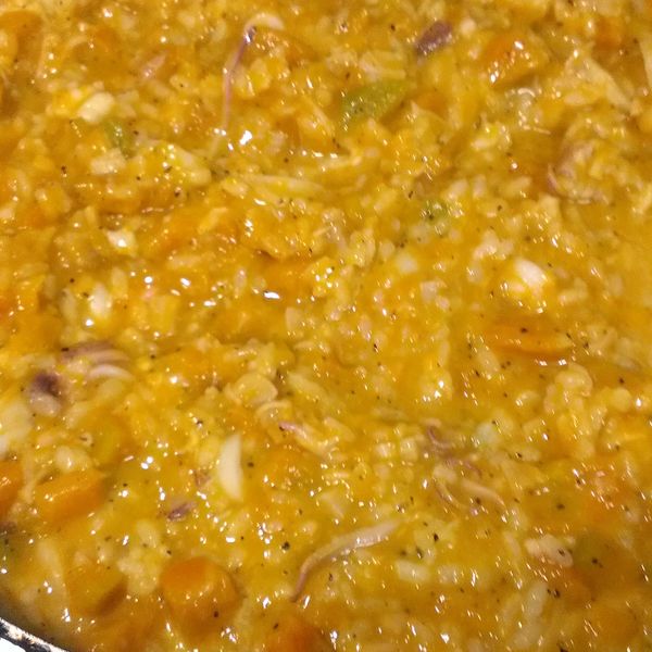 【南瓜燉飯】 : 李美珍一起做