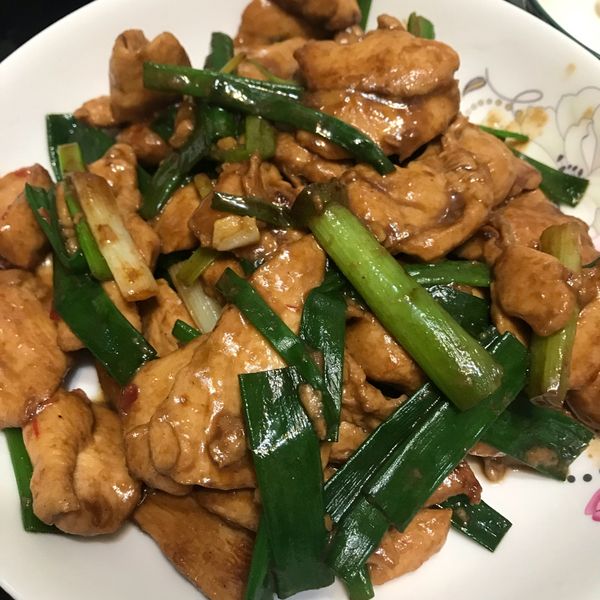 蔥爆雞胸肉 : 游甯崴一起做