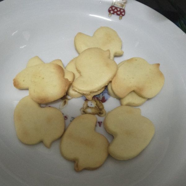 香濃奶油雞蛋造型餅乾 : 李孟孟一起做