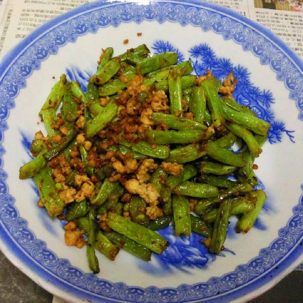 乾煸四季豆-簡單快速又免油炸 : 吳宜軒一起做